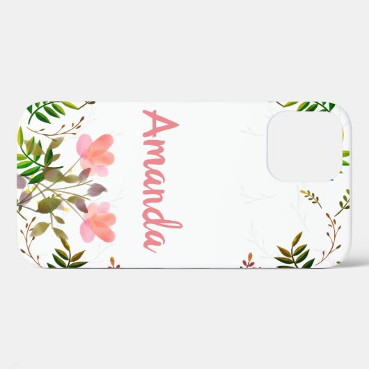 葉、葉花類 Case-Mate iPhoneケース (裏面 (横))