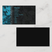 葉-青 名刺 (正面/裏面)