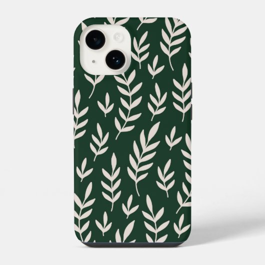 葉 iPhoneケース (裏面)