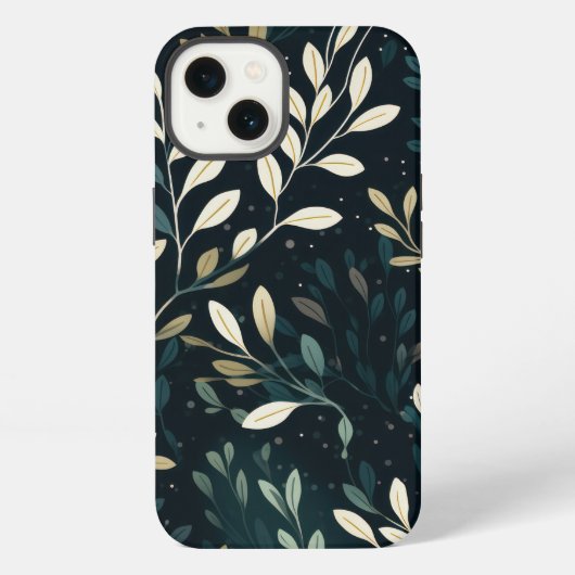 葉 iPhoneケース (裏面)