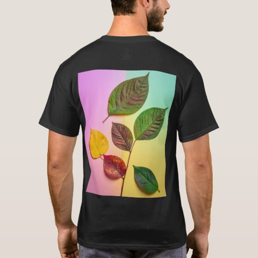 葉 Tシャツ (裏面)