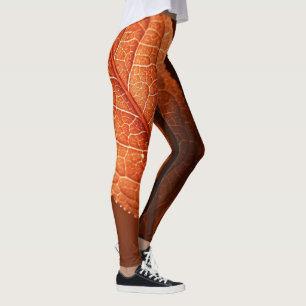 葉 Zazzle_Growstore レギンス