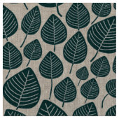 葉Dark Moss Green ファブリック (クローズアップ)