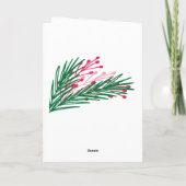 葉Greeting Cards シーズンカード (裏面)