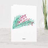 葉Greeting Cards シーズンカード (裏面)