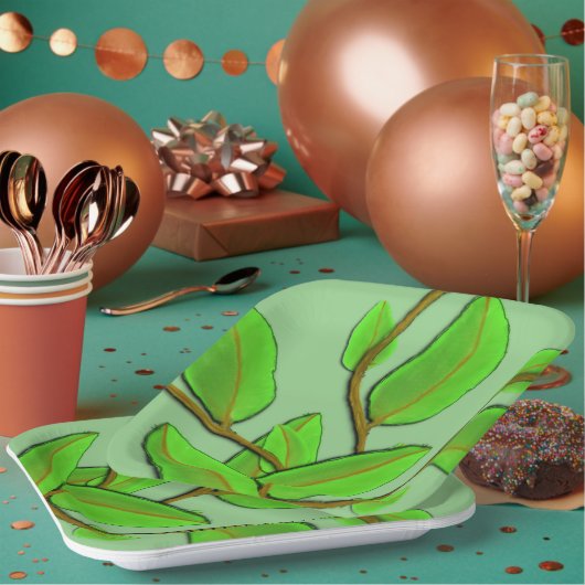 葉Kenneth Yoncich氏 ペーパープレート (複数)