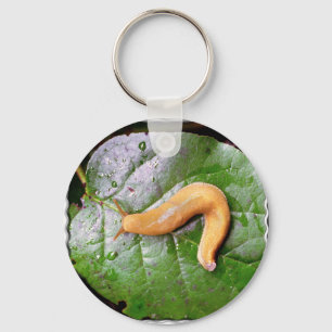 葉Keychainのスラグ キーホルダー