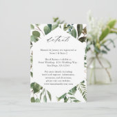 葉LG素朴とユーカリ エンクロージャーカード (スタンド正面)