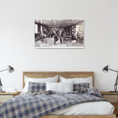 著名な電気技師のエジソン氏 キャンバスプリント (インサイチュ (寝室))