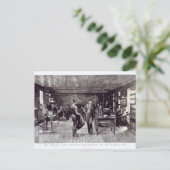 著名な電気技師のエジソン氏 ポストカード (スタンド正面)