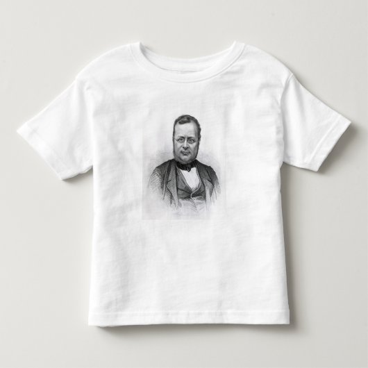 著名の応接室のポートレート トドラーTシャツ (正面)