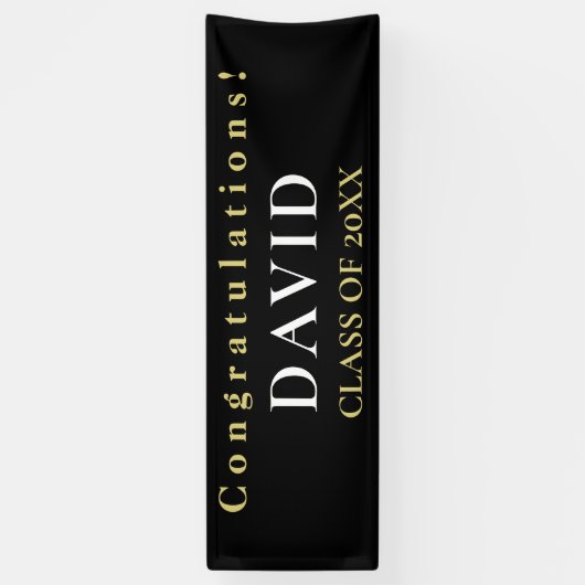 著名英名黒人卒業生 横断幕 (縦)