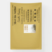 著者による書籍署名＆発売イベントプロモーション 横断幕 (縦)