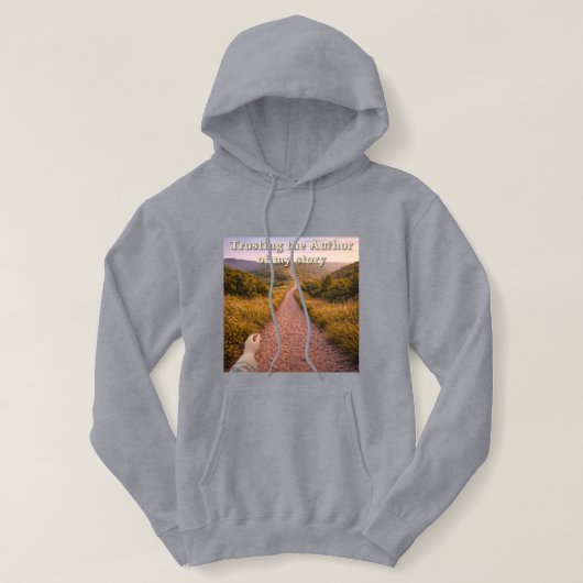 著者を信頼する パーカ (デザイン正面)