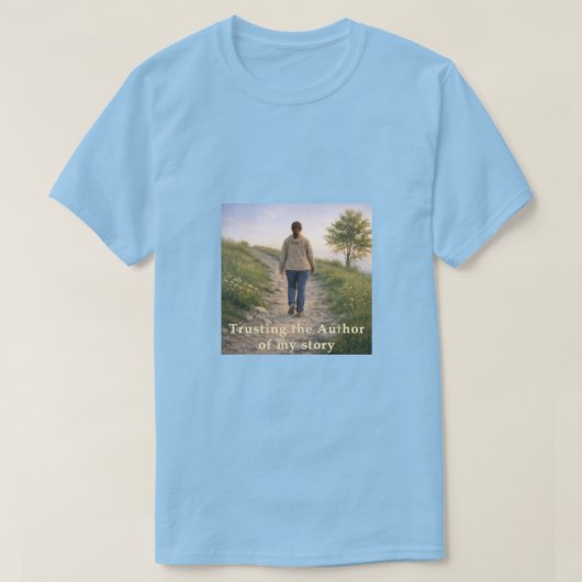 著者を信頼する Tシャツ (デザイン正面)