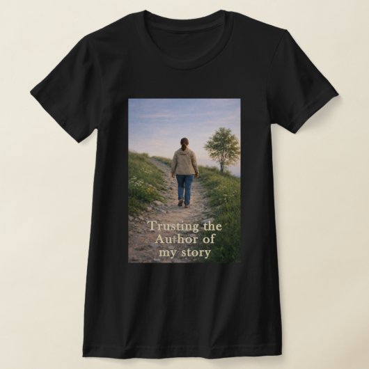 著者を信頼する Tシャツ (レイダウン)