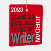 著者並外カスタム セラミックオーナメント (右)