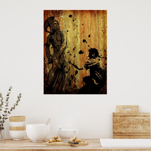 著者史 ポスター (キッチン)