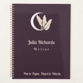 著者夕暮れ色 プランナー手帳 (正面)