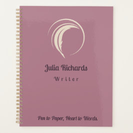 著者夕暮れ色 プランナー手帳