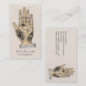 著者詩人 名刺 (正面/裏面)