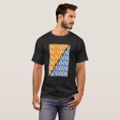 著者 - 創造する心 Tシャツ (正面フル)