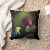 葛浦とザリガニ クッション (ブランケット)