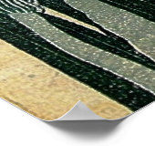 葛飾北斎の浮世絵プリント：アイリス ポスター (角)