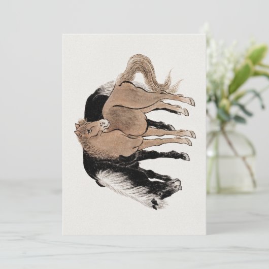 葛飾北斎の絵馬のアルバム 招待状 (スタンド正面)