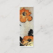 葛飾北斎浮世絵プリント – ケシ スキニー名刺 (裏面)