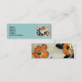 葛飾北斎浮世絵プリント – ケシ スキニー名刺 (正面/裏面)