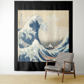 葛飾北斎神奈川素晴らしの波 タペストリー (インサイチュ)