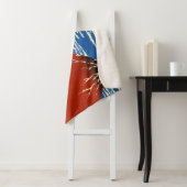 葛飾北斎素晴らし – 風澄ん朝 シェルパブランケット (インサイチュ)