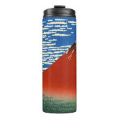 葛飾北斎素晴らし – 風澄ん朝 タンブラー (正面)