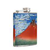 葛飾北斎素晴らし – 風澄ん朝 フラスク (右)