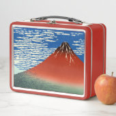 葛飾北斎素晴らし – 風澄ん朝 メタルランチボックス (インサイチュ)