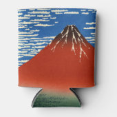 葛飾北斎素晴らし – 風澄ん朝 缶クーラー (正面)