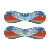 葛飾北斎素晴らし – 風澄ん朝 野球ボール (パネル)