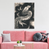 葛飾北斎著 キャンバスプリント (インサイチュ (リビング))