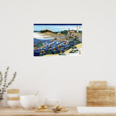 葛飾北斎金屋から見た富士 ポスター (キッチン)