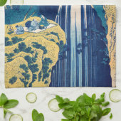 葛飾北斎阿弥陀滝 キッチンタオル (折り畳み)