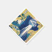 葛飾北斎阿弥陀滝 スタンダードカクテルナプキン (角)