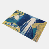 葛飾北斎阿弥陀滝 ドアマット (アングル)