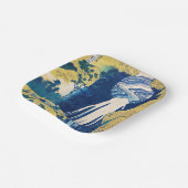 葛飾北斎阿弥陀滝 ペーパープレート (傾斜あり)