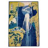 葛飾北斎阿弥陀滝 ミディアムペーパーバッグ (裏面)