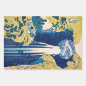 葛飾北斎阿弥陀滝 ラッピングペーパーシート (正面2)