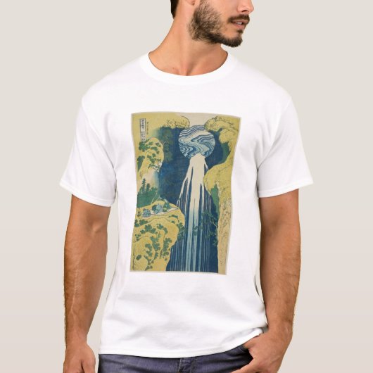 葛飾北斎 アート Tシャツ (正面)