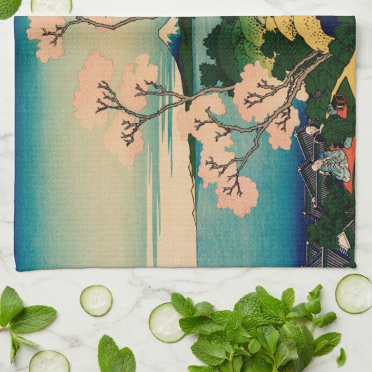 葛飾北斎 キッチンタオル (折り畳み)