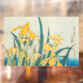 葛飾北斎 – バッタとアイリス ウィンドウサイン (シート2)