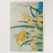 葛飾北斎 – バッタとアイリス ジグソーパズル (縦)